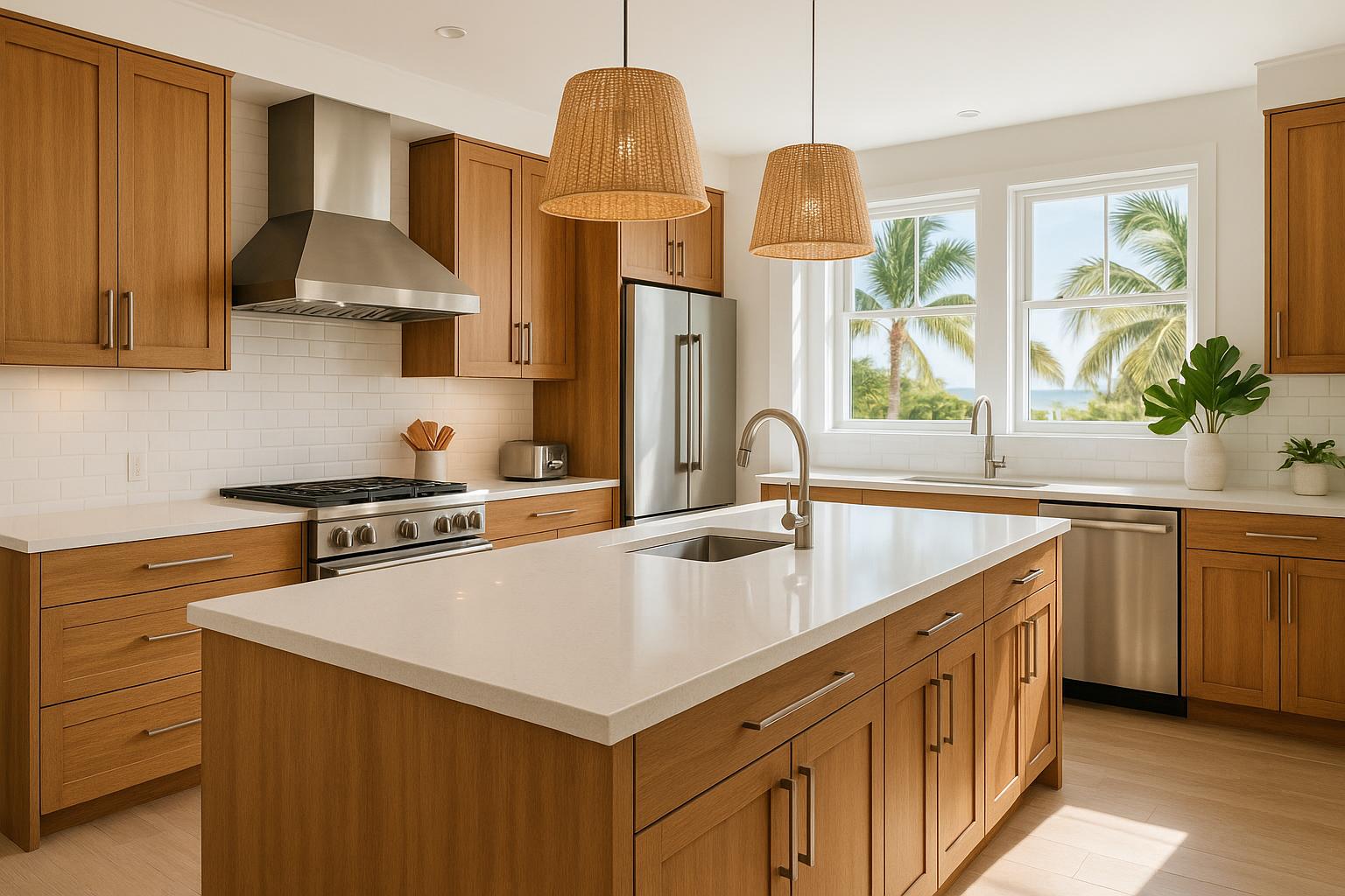 Top 5 Kitchen Countertop Materials for South Florida Homes